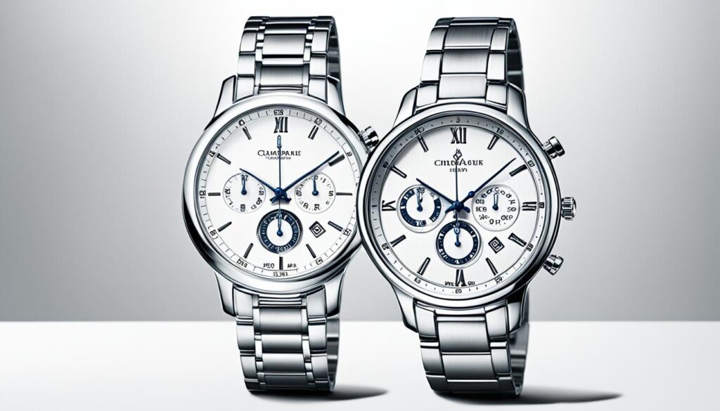 Chronograph Funktion bei Damen Uhren