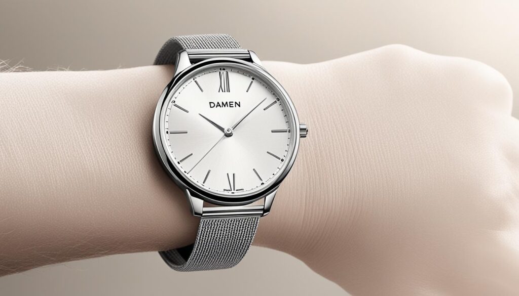 Damen Armbanduhr mit Alarmfunktion