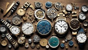 Historie der Uhrenmaterialien