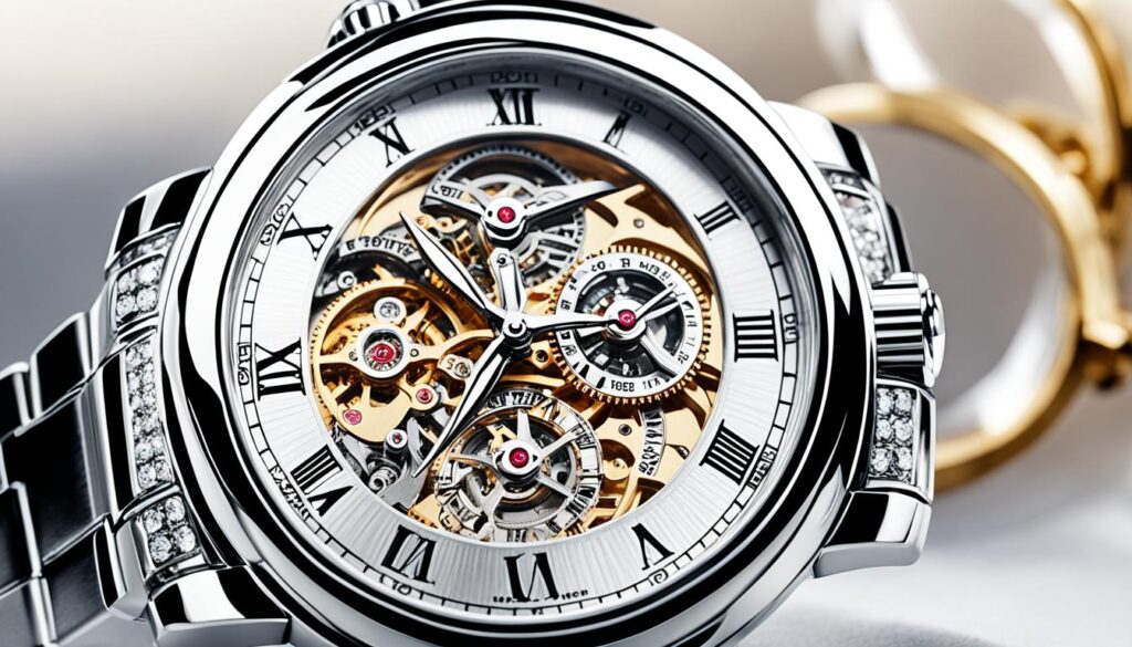 Luxus Damenuhr Tourbillon